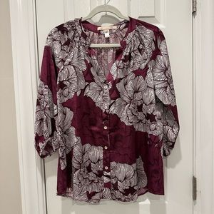 Hutch Flower Print Blouse